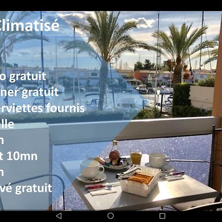 Cap Capistol Studio Le Cap D'Agde Vue Port Екстер'єр фото