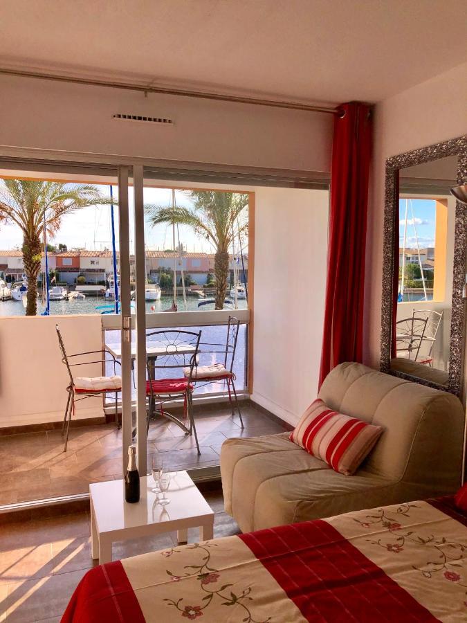 Cap Capistol Studio Le Cap D'Agde Vue Port Екстер'єр фото