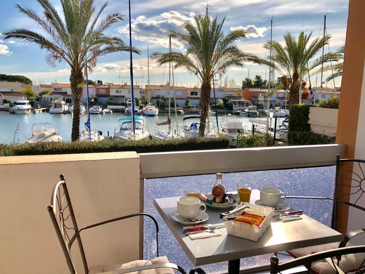 Cap Capistol Studio Le Cap D'Agde Vue Port Екстер'єр фото